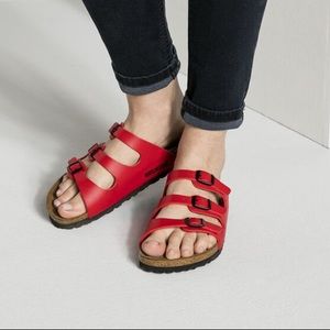 Florida Birkenstocks Cherry